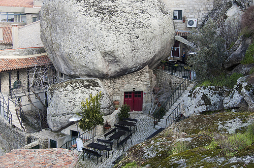 stone granite houses Portugal 