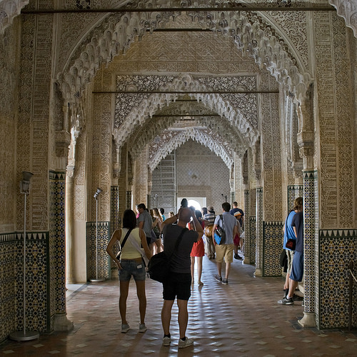 visiting the alhambra in granada