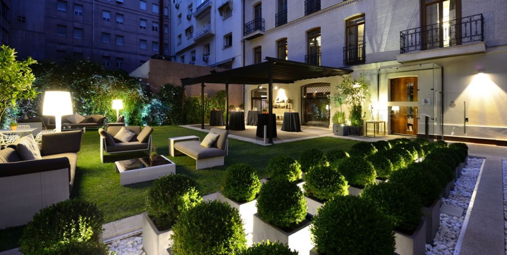 Michelin star hotel dining in Spain