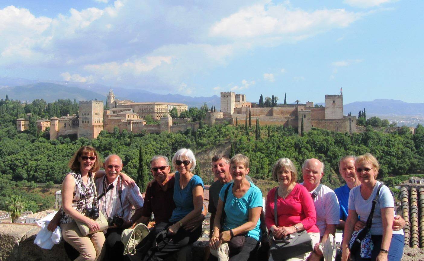 visiting the alhambra in granada